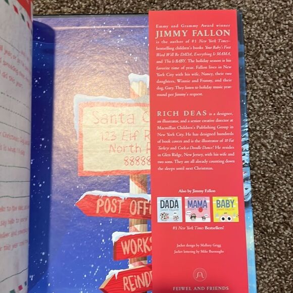 Jimmy Fallon’s “ 5 More Sleeps Till Christmas “ (Hardcover) NEW - Picture 7 of 8